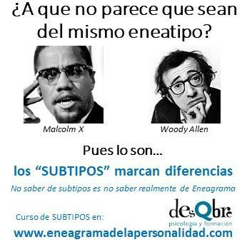 Eneagrama Subtipos